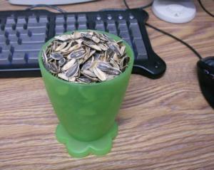 So I think my wife likes sunflower seeds...